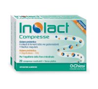 Inolact integratore per l'equilibrio della flora intestinale 20 compresse masticabili