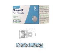 Glucoject ago penna g31 8mm 100 pezzi