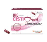 Urogermin Rapid integratore per la normale funzione del tratto urinario 15 capsule