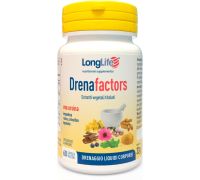 Longlife Drenafactors integratore per il drenaggio dei liquidi corporei 60 capsule