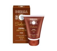 Dermasol Solaire crema viso antiage protezione media 50ml