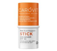 Carovit solare stick trasparente zone sensibili spf30 4ml