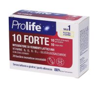 Prolife 10 Forte integratore di fermenti lattici vivi 20 bustine orosolubili