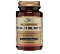 Ginkgo Biloba integratore per memoria e funzioni cognitive 60 capsule vegetali