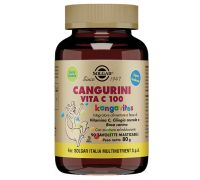 Cangurini Vita C 100 kangavites integratore per il sistema immunitario 90 tavolette masticabili