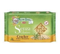 Mulino Bianco senza glutine cracker al riso e rosmarino 200 grammi