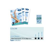 Sauber Linea Classica 18-22 mmhg collant super coprente 140 denari colore blu taglia 2