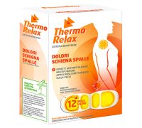 ThermoRelax sistema benessere dolori schiena spalle cerotti autoriscaldanti 3 pezzi