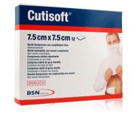 Cutisoft garza sterile 7,5 x 7,5cm 12 pezzi