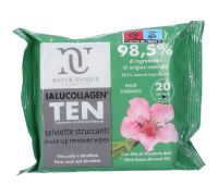 Natur Unique Ialucollagen Ten salviette struccanti 20 pezzi