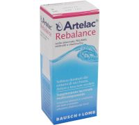 Artelac Rebalance gocce oculari soluzione idratante umettante per lenti a contatto 10ml