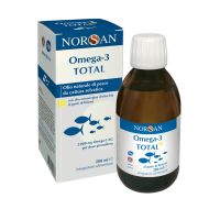 Norsan Omega 3 Total integratore di olio naturale di pesce 200ml gusto limone