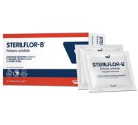 Sterilflor-B integratore integratore per la funzione intestinale polvere solubile 12 bustine