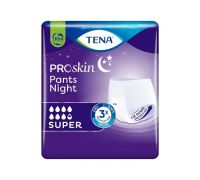 TENA PROSKIN PANTS NIGHT SUPER M 10PZ