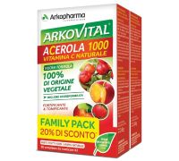 Arkovital Acerola 1000 integratore vitamina c naturale fortificante e tonificante 60 compresse