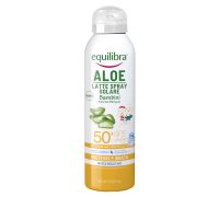 Equilibra Aloe latte spray solare bambini spf50+ protegge e idrata 150ml