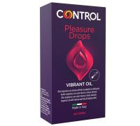 Control Pleasure Drops Vibrant Oil olio intimo riscaldante e sollecitante 10ml