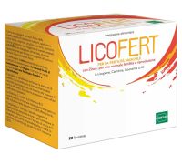 Licofert integratore per l'apparato urogenitale e il benessere sessuale 20 bustine