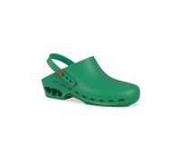 Secur strap green calzatura sanitaria unisex con cinturino colore verde taglia 36-37