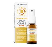 Dr.Theiss Vitamina D3 2000 u.i. + Vitamina K2 integratore per il sistema immunitario e l'apparato muscolo-scheletrico spray orale 20ml