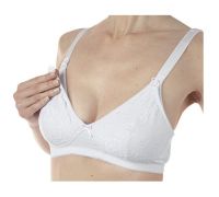 Mammy reggiseno per allattamento in cotone colore bianco taglia 4C