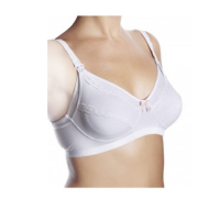 Mammy reggiseno per allattamento in cotone colore bianco taglia 4D