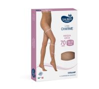 Sauber Linea Charme 13-17mmhg collant maglia liscia 70 denari colore medio taglia 3