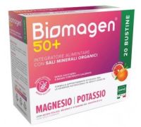 Biomagen 50+ senza zuccheri integartore di sali minerali 20 bustine