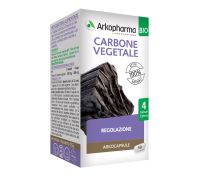 Carbone Vegetale integratore per il gonfiore intestinale 40 capsule