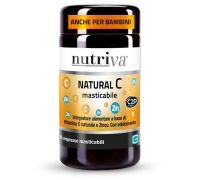 Nutriva Natural C integratore di vitamine 60 compresse masticabili