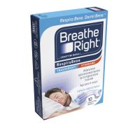 Breathe Right cerotti nasali trasparenti 10 pezzi