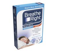 Breathe Right cerotti nasali trasparenti grandi 10 pezzi