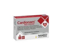 Cardionam No-Colest integratore per il metabolismo del colesterolo 30 compresse