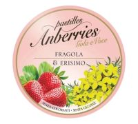 Anberries Gola e Voce pastiglie fragola & erisimo 50 grammi