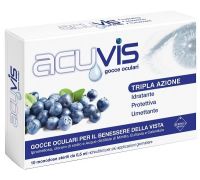 Acuvis idratante protettivo umettante gocce oculari 10 flaconcini 0,5ml