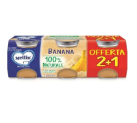 Mellin banana omogeneizzato 3 x 100 grammi