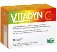 Vitadyn C 1000 integratore di vitamina C per il sistema immunitario 40 compresse