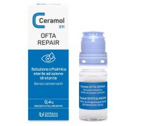 Ceramol Ofta Repair gocce oculari idratanti e lubrificanti 10ml