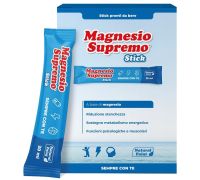 Magnesio Supremo integratore per la funzione muscolare e il sistema nervoso 20 stick 20ml   