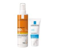 La Roche posay Anthelios Spf 50+ spray invisibile 200ml + Posthelios doposole idratante 100ml