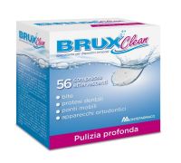 Brux Clean igienizzante per dispositivi intraorali 56 compresse effervescenti