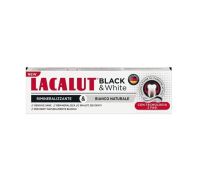 Lacalut Black & White rimineralizzante e bianco naturale dentifricio 75ml