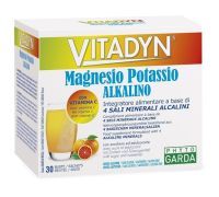 Vitadyn Magnesio Potassio alkalino integratore di sali minerali 30 bustine