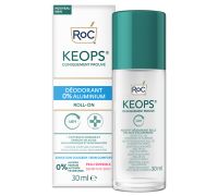 Roc Keops deodorante 0% alluminio per pelle sensibile roll-on 30ml