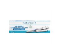 Sofarma+ siringhe sterili monuso 10ml 10 pezzi