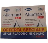 Aliamare Iper soluzione ipertonica sterile per l'igiene nasale 25+25 flaconcini