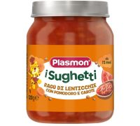 Plasmon I sughetti ragù di lenticchie con pomodoro e carote 120 grammi