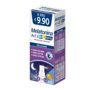 Melatonina Act Forte integratore per il riposo notturno spray orale 15ml