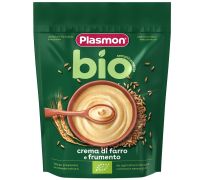 Plasmon Bio Crema di Cereali farro e frumento 200 grammi