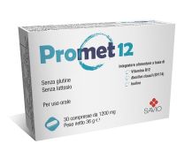 Promet 12 integratore per il benessere intestinale e il metabolismo energetico 30 compresse